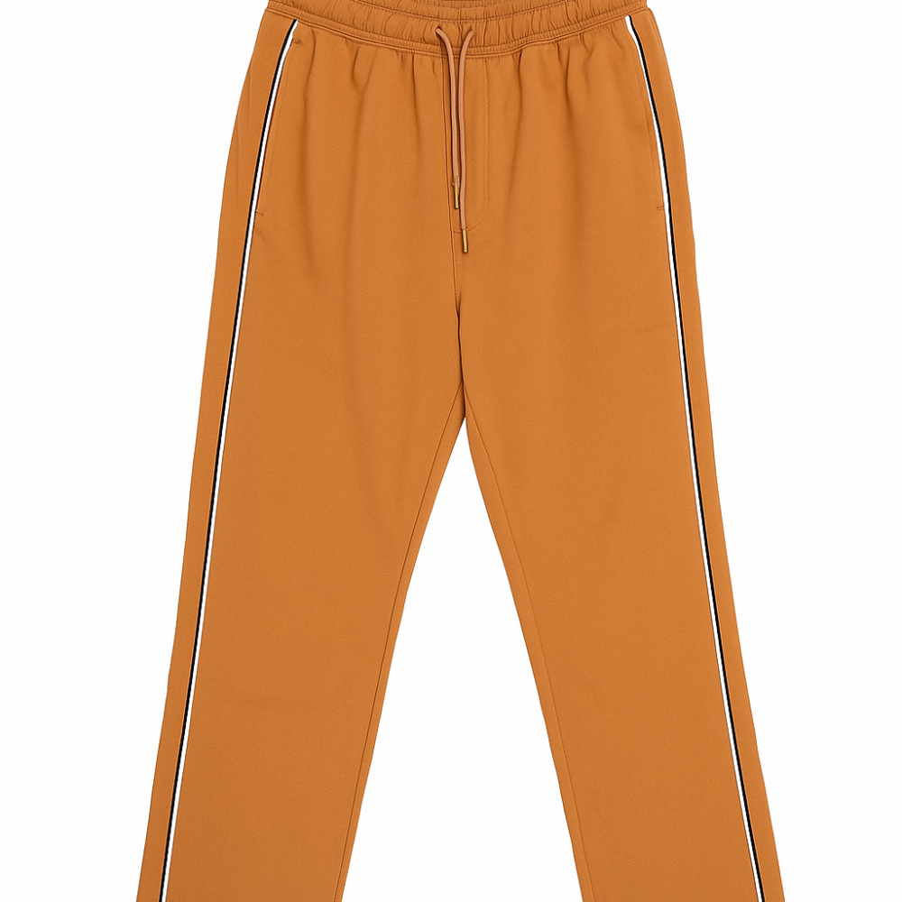 Striped Caramel Trouser